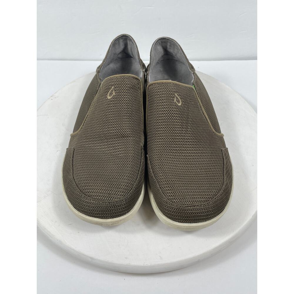 Olukai Nohea Mesh Mens Slip On Brown Sneaker Size M 8.5